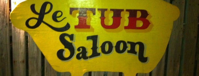 Le Tub Saloon is one of Late Night Eateries #VisitUS.