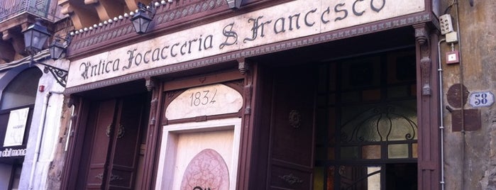 Antica Focacceria San Francesco is one of Sicilia da gustare.