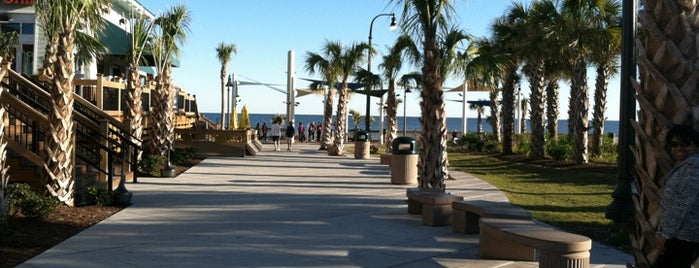 Myrtle Beach Boardwalk is one of สถานที่ที่บันทึกไว้ของ Lizzie.