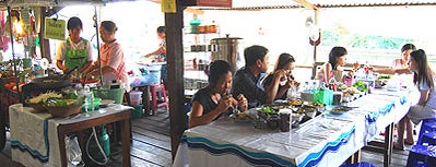 ขนมจีนป้านิรมล ตลาดน้ำโบราณบางพลี is one of 20120121.