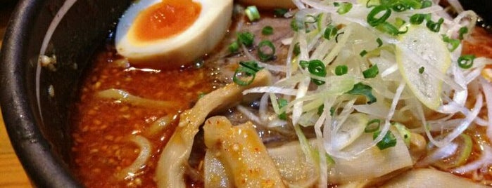 麺工房 麓郷 千歳烏山店 is one of 一日一麵！  Part 1.