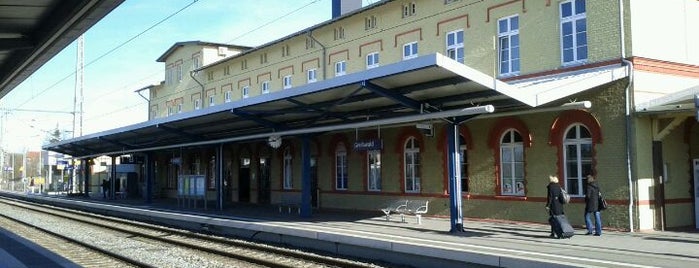 Bahnhof Greifswald is one of DB ICE-Bahnhöfe.