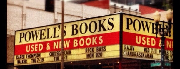 Powell's City of Books is one of PDX.