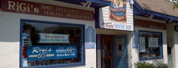 Rigi's amusement center is one of Asbury Park.