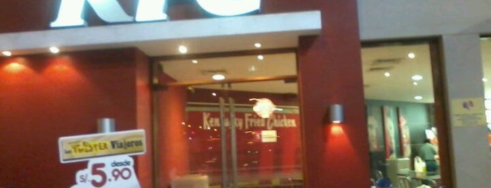 KFC is one of Restaurantes.