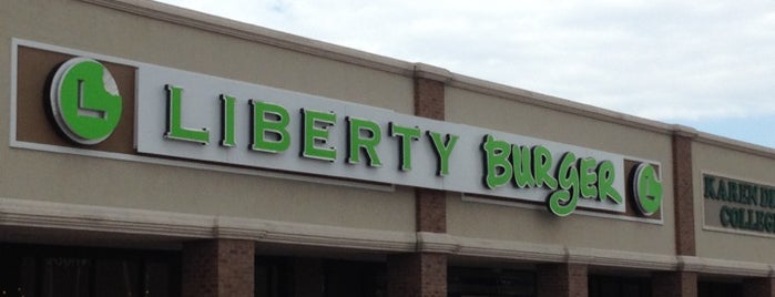 Liberty Burger is one of สถานที่ที่บันทึกไว้ของ Austin.