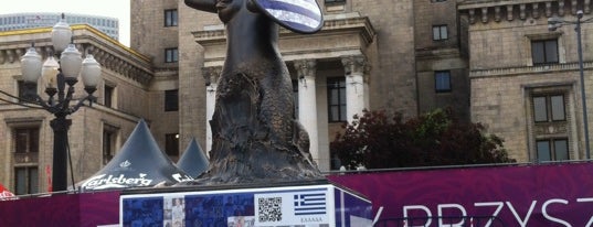The Euro2012 Mermaid of Greece is one of Warsaw Top Places on Foursquare.