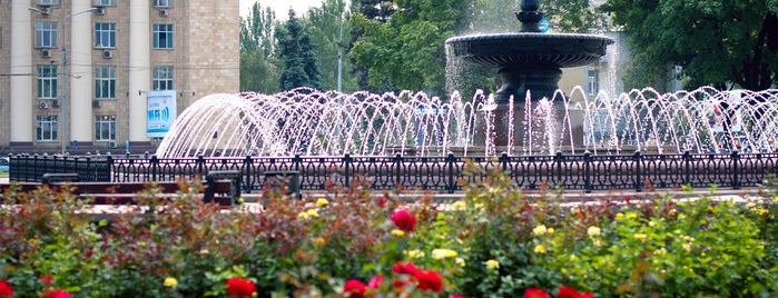 Площадь Ленина / Lenin's Square is one of Donetsk's Euro'12 places.