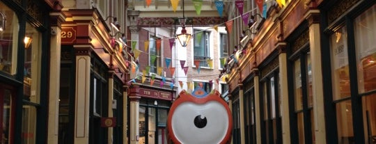 Leadenhall Market Wenlock is one of Yellow Olympic Discovery Trail.