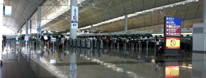 홍콩 국제공항 (HKG) is one of Airports I've flown thru.