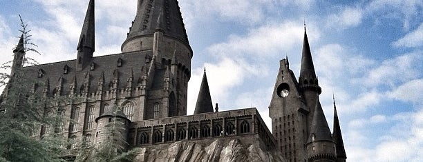 Harry Potter and the Forbidden Journey / Hogwarts Castle is one of Universal's Islands of Adventure - Orlando Florida.