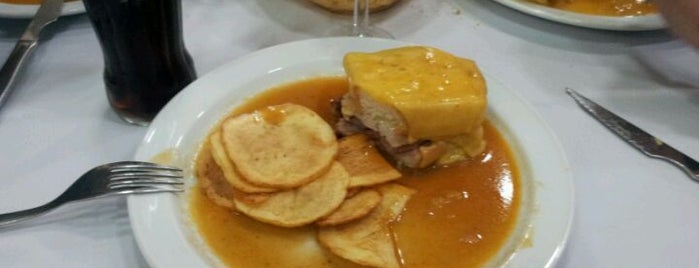 A Regaleira is one of A Guide to the Best Francesinhas in Porto.