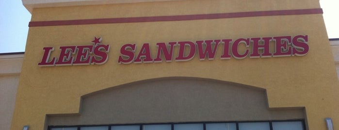 Lee's Sandwiches is one of สถานที่ที่ Sheila ถูกใจ.