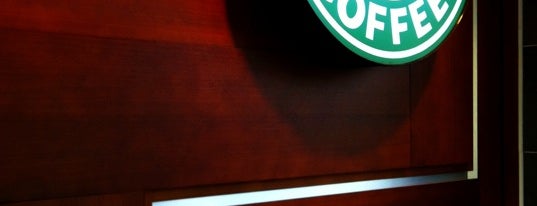 Starbucks is one of Starbucks_fuel up! :P.