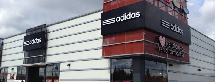 Adidas Outlet Store is one of Helsinki Outlets.