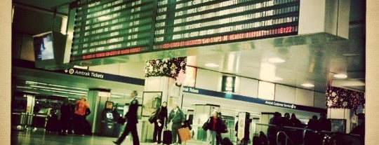 New York Penn Station is one of Train Stations Visited.