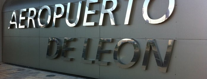 Aeropuerto de León (LEN) is one of Lugares guardados de Turismo.