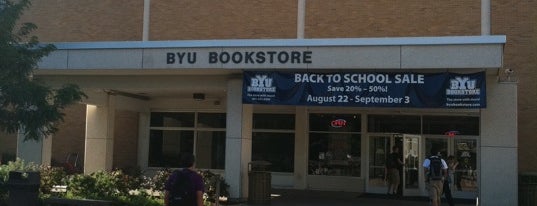 BYU Bookstore is one of สถานที่ที่ Bradford ถูกใจ.