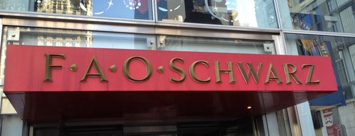 FAO Schwarz is one of (julia) in NYC.