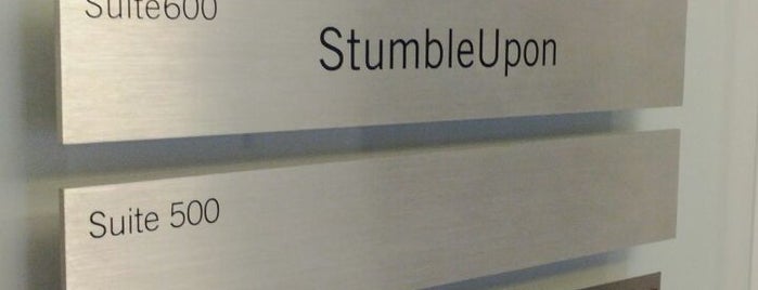 StumbleUpon is one of SF Tech.