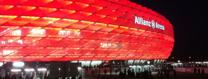 Allianz Arena is one of Football stadium.