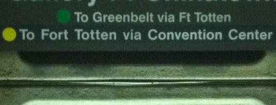 Gallery Place - Chinatown Metro Station is one of WMATA Train Stations.
