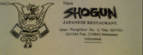 New Shogun Japanese Restaurant is one of Enjoy Makassar!.