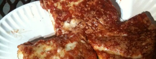 L&B Spumoni Gardens is one of Top 10 Pizzas in NYC.