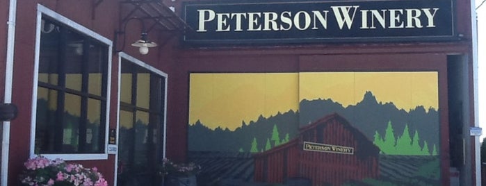 Peterson Winery is one of Wine Road Wines by the Glass- Delicious!.