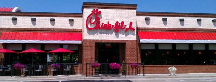 Chick-fil-A is one of Chad 님이 좋아한 장소.