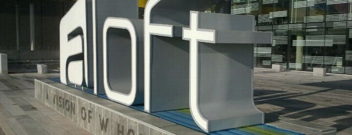 Aloft London ExCeL is one of Scott’s Liked Places.