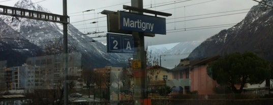 Gare de Martigny is one of Bahnhöfe.