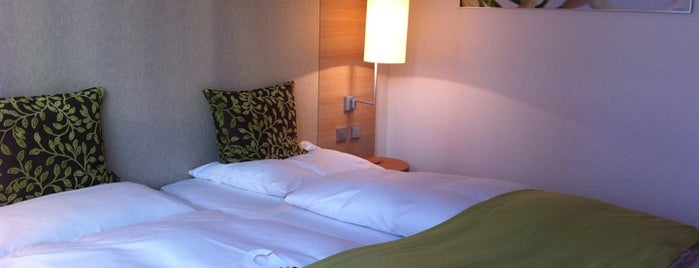 H+ Hotel Salzburg is one of Tempat yang Disukai Larissa.