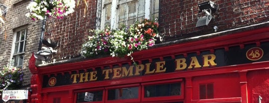 The Temple Bar is one of Dublin places to visit.