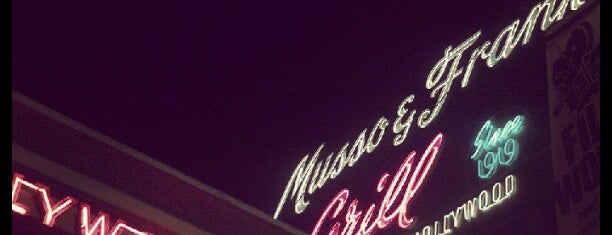 Musso & Frank Grill is one of LA.