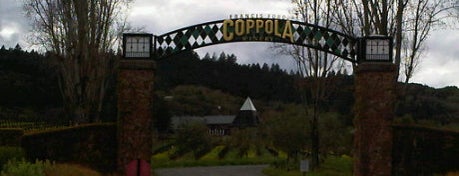 Francis Ford Coppola Winery is one of EV Charging along GREEN Wine Road.