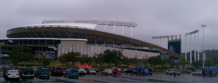 Kauffman Stadium is one of Major League Baseball Parks.