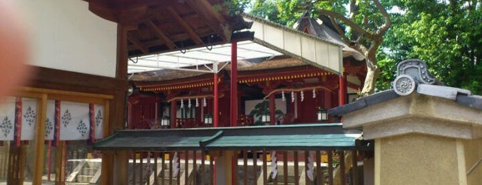 率川神社 is one of 式内社 大和国1.