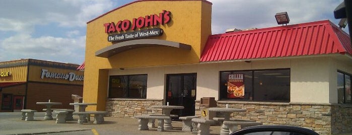 Taco John's is one of food places.