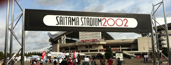 Saitama Stadium 2002 is one of J-LEAGUE Stadiums.