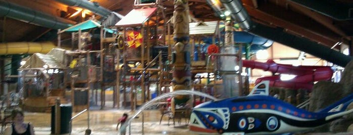 Great Wolf Lodge is one of A : понравившиеся места.