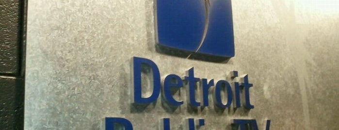 Detroit Public Television is one of Lieux qui ont plu à David.