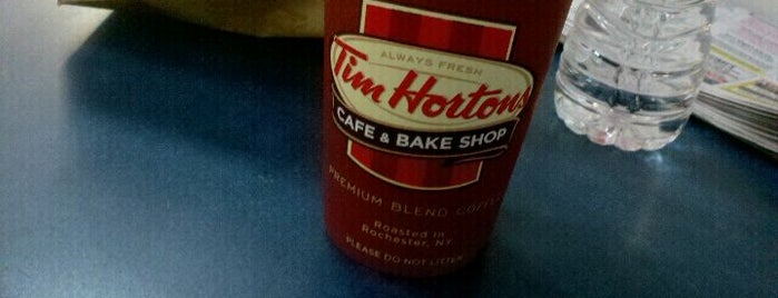 Tim Hortons is one of Eating New York.