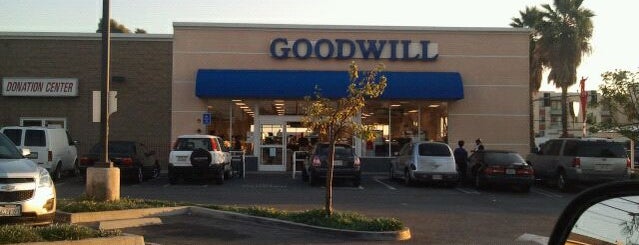 Goodwill is one of LA Thrifting.