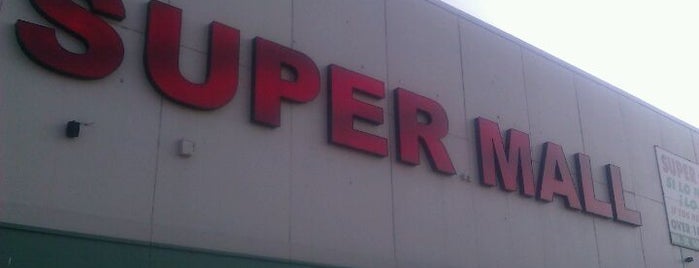Super Mall is one of Rick E 님이 좋아한 장소.