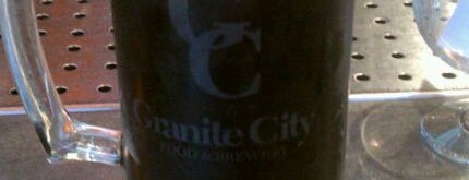 Granite City Food & Brewery is one of Growler fill spots in Indy.