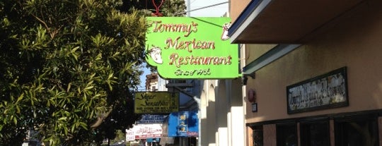 Tommy's Mexican Restaurant is one of 50 best bars in the world.
