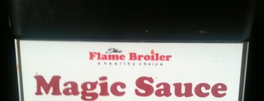 The Flame Broiler is one of Irv.