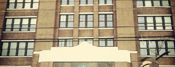 Starbucks HQ is one of Seattle.