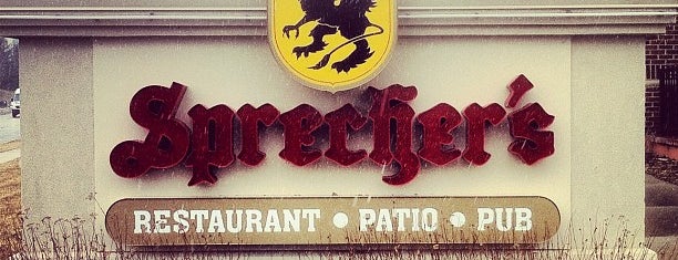 Sprecher's Restaurant & Pub is one of Madison Originals Restaurants.